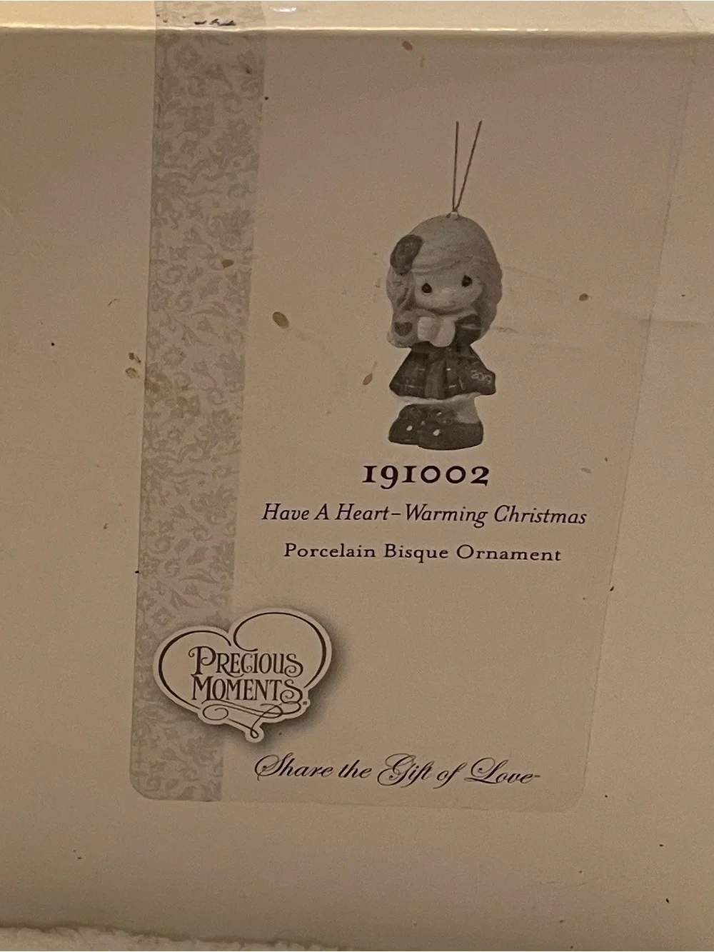 Precious Moments 6 Holiday Figurines/Ornaments.